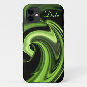 Capa Para iPhone Da Case-Mate A caixa Chartreuse abstrata do coração iPhone5