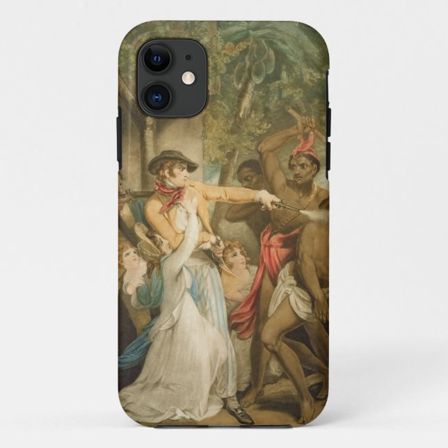 Capa Para iPhone Da Case-Mate A família de estabelecimento atacada pelos (Verso)