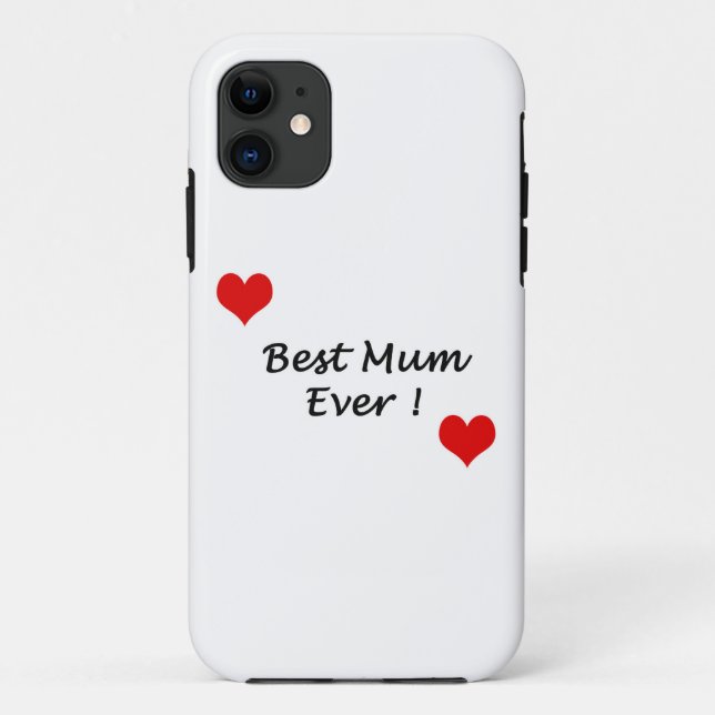 Capa Para iPhone Da Case-Mate a melhor mãe nunca (Verso)