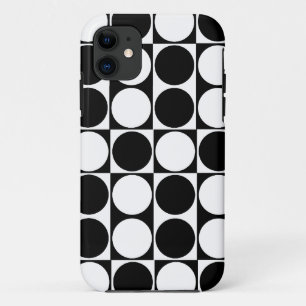 Capa Para iPhone Da Case-Mate A modificação grande pontilha o iPhone preto &