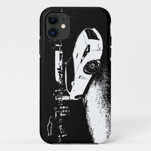 Capa Para iPhone Da Case-Mate A skyline de Nissan GTR com cidade ilumina o