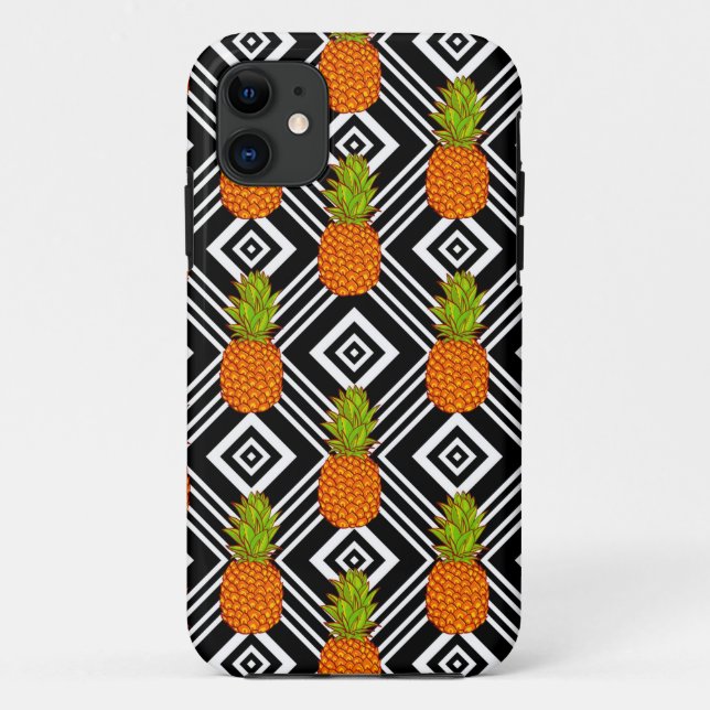 Capa Para iPhone Da Case-Mate Abacaxis geométricos (Verso)