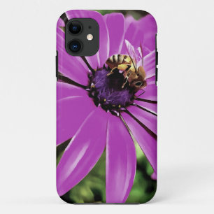 Capa Para iPhone Da Case-Mate Abelhas De Mel Numa Arte Daisy Africana Roxa
