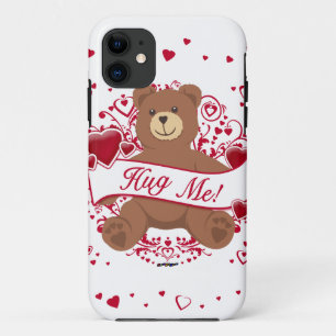 Capa Para iPhone Da Case-Mate Abrace-me! Urso de pelúcia do Dia dos Namorados