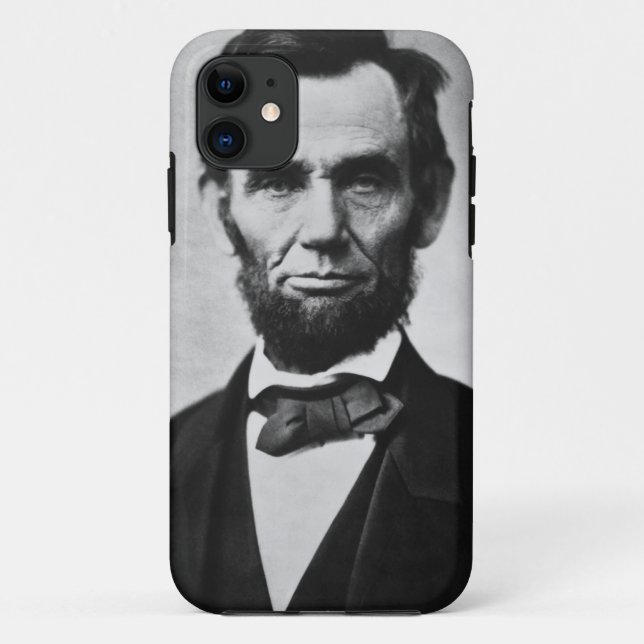 Capa Para iPhone Da Case-Mate Abraham Lincoln Portrait (Verso)
