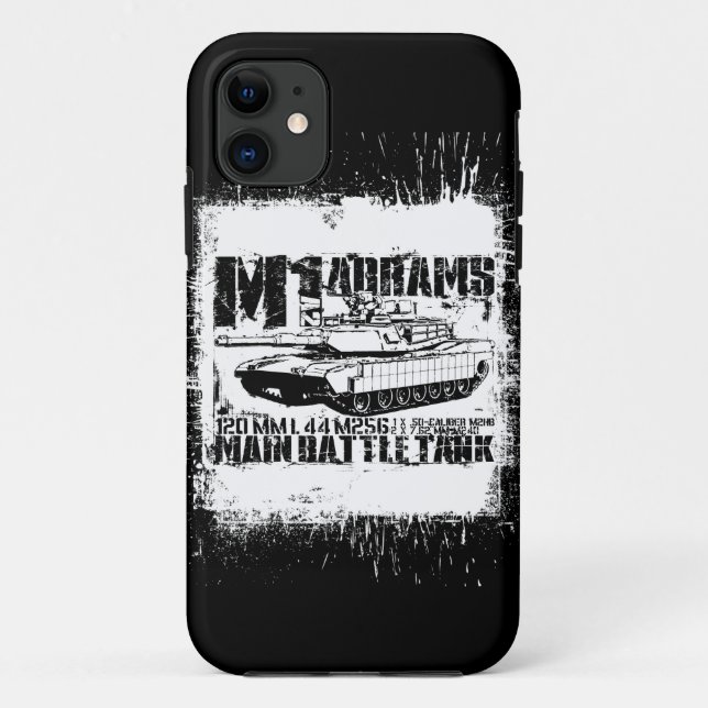 Capa Para iPhone Da Case-Mate Abrams M1A2 (Verso)