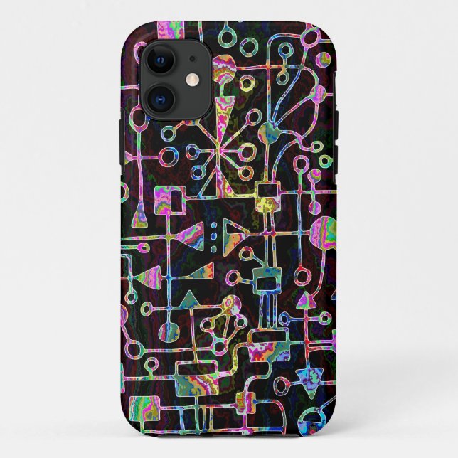 Capa Para iPhone Da Case-Mate Abstrato 090112 v1 (Verso)