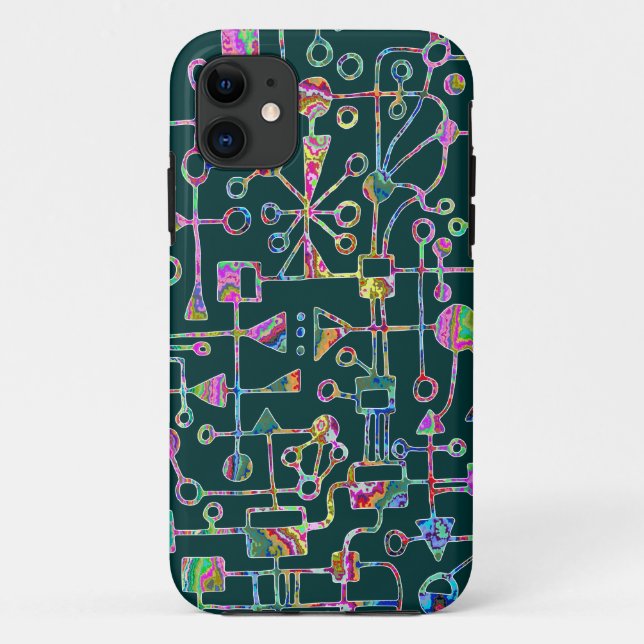 Capa Para iPhone Da Case-Mate Abstrato 090112 v5 (Verso)