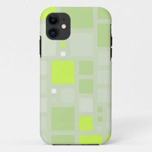 Capa Para iPhone Da Case-Mate Abstrato Art Cinzas verdes quadrados 2