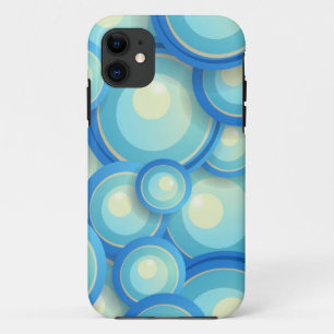 Capa Para iPhone Da Case-Mate Abstrato azul em verde