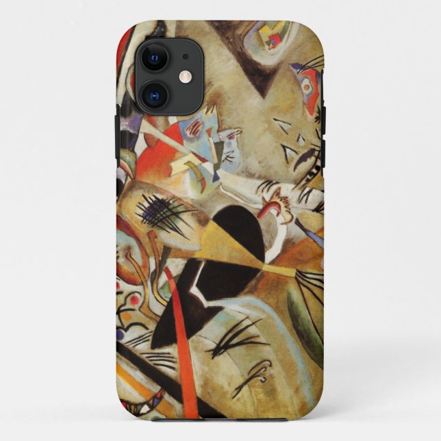 Capa Para iPhone Da Case-Mate Abstrato de composição Kandinsky (Verso)