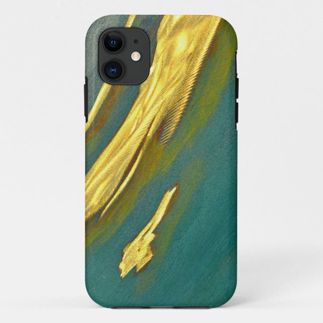 Capa Para iPhone Da Case-Mate Abstrato Dourado (Verso)