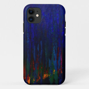 Capa Para iPhone Da Case-Mate "Abstrato Evergreens" Blue iPhone5 Case
