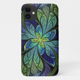 Capa Para iPhone Da Case-Mate Abstrato Floral de vidro retido La Chanteuse IV