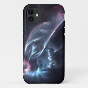 Capa Para iPhone Da Case-Mate Abstrato Nebula Azul e Roxo