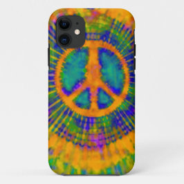 Capa Para iPhone Da Case-Mate Abstrato Psicodélico - Sinal de Paz Tie-Dye