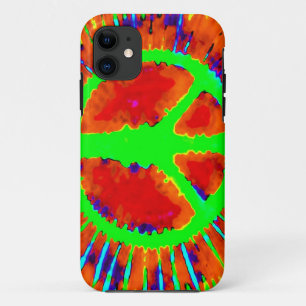 Capa Para iPhone Da Case-Mate Abstrato Psicodélico - Sinal de Paz Tie-Dye