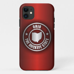 Capa Para iPhone Da Case-Mate Aço de Ohio (vermelho)