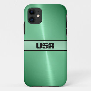Capa Para iPhone Da Case-Mate Aço sem manchas brilhante verde