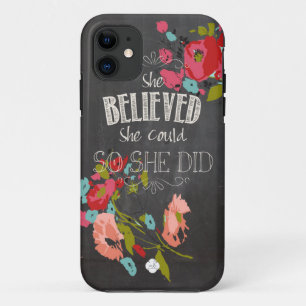 Capa Para iPhone Da Case-Mate Acreditou que poderia assim que fez