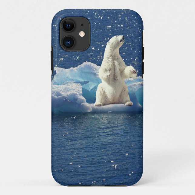 Capa Para iPhone Da Case-Mate Adicione SLOGAN para salvar o gelo do planeta Árti (Verso)