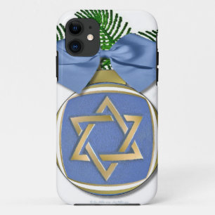 Capa Para iPhone Da Case-Mate Adorno de impressão judaica Hanukkah Estrela de Da