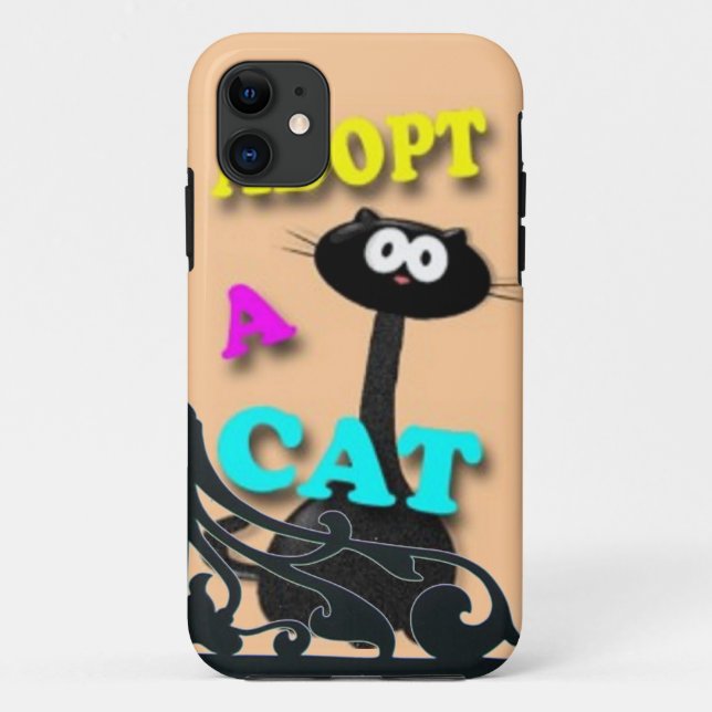 Capa Para iPhone Da Case-Mate Adotar um Gato (Verso)