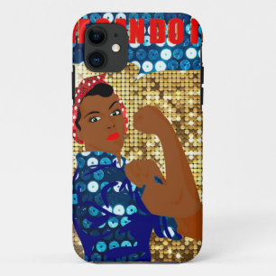 Capa Para iPhone Da Case-Mate africano rosie o riveteiro