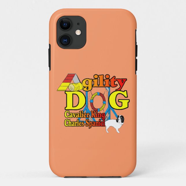 Capa Para iPhone Da Case-Mate Agilidade do Cavalier King Charles Spaniel (Verso)