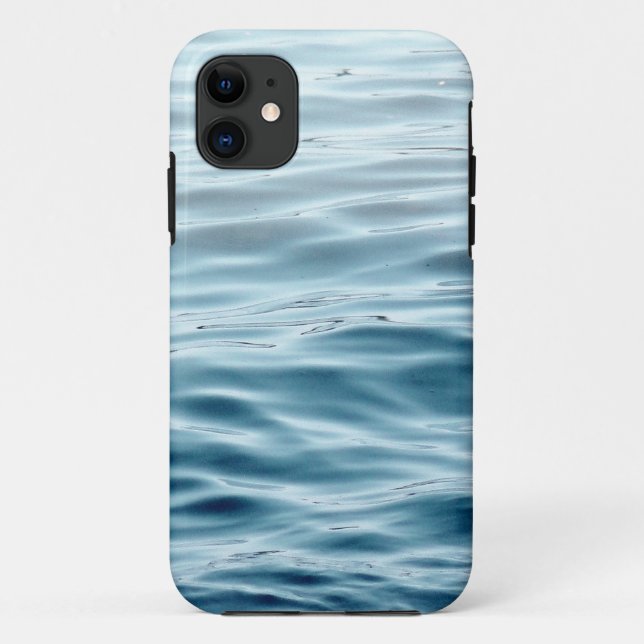 Capa Para iPhone Da Case-Mate Água azul ondulada (Verso)