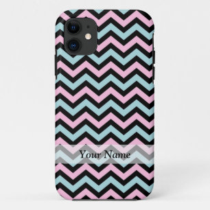 Capa Para iPhone Da Case-Mate Água rosa e divisa negra