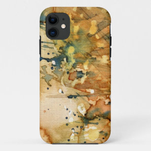 Capa Para iPhone Da Case-Mate Aguarela abstrata e fundo velho
