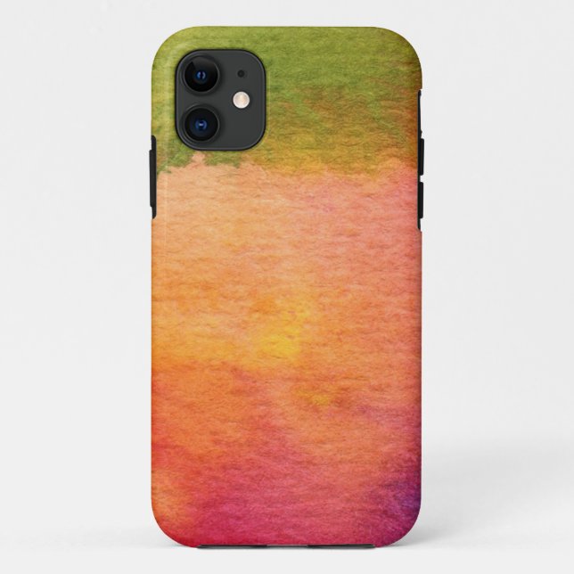 Capa Para iPhone Da Case-Mate Aguarela abstrata fundo pintado (Verso)