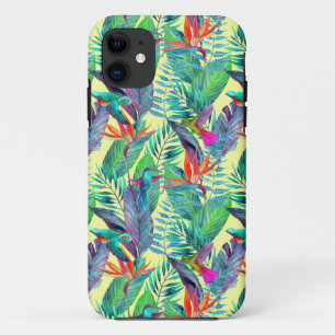 Capa Para iPhone Da Case-Mate Aguarela Humminbirds na selva