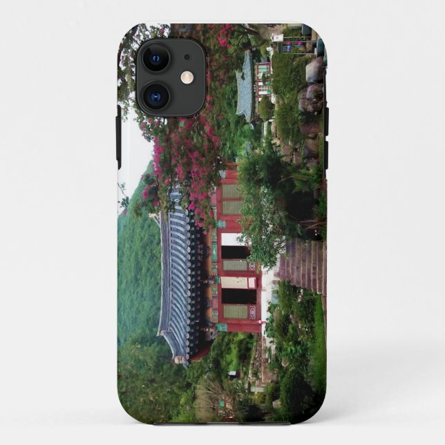 Capa Para iPhone Da Case-Mate ・ ・ AL R ☼ Pyochungsa (Temple) iPhone 5 Caso ☼  ・ (Verso)