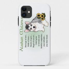 Capa Para iPhone Da Case-Mate Alaskan Malamute Dog Art