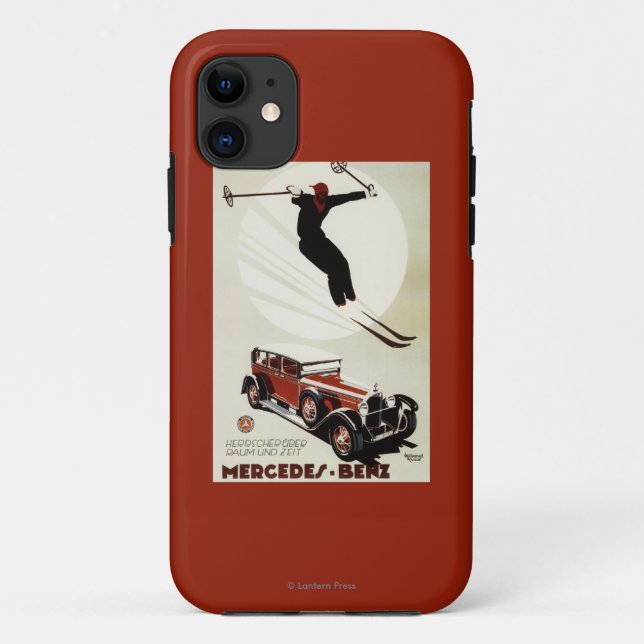 Capa Para iPhone Da Case-Mate Alemanha - salto do esquiador (Verso)