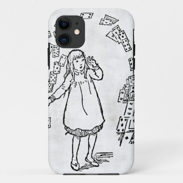 Capa Para iPhone Da Case-Mate Alice In Wonderland Case-Mate Case (Verso)