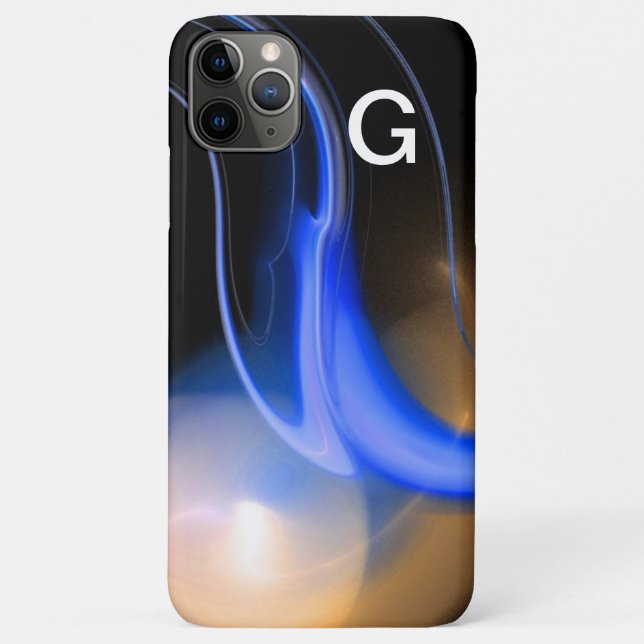 Capa Para iPhone Da Case-Mate ALIENÍGENA monograma de pérolas (Verso)