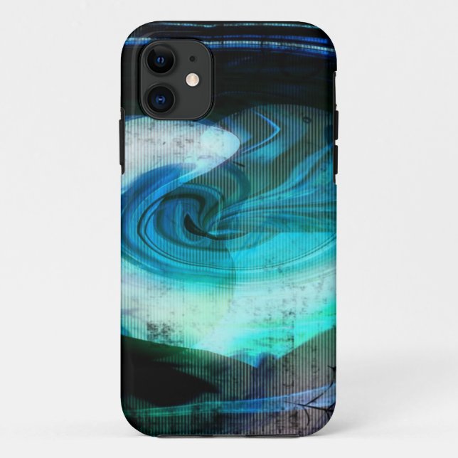 Capa Para iPhone Da Case-Mate Alienígena Paisagem Grunge iPhone 5 Case (Verso)