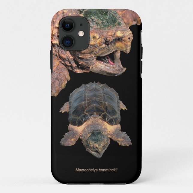 Capa Para iPhone Da Case-Mate Alligator snapping turtleのiPhone Case,No.2 (Verso)