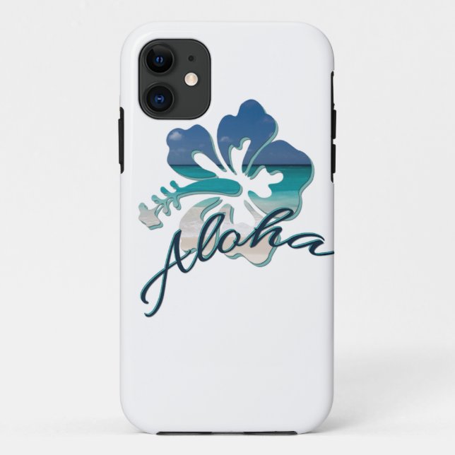 Capa Para iPhone Da Case-Mate Aloha Hawaii Hibiscus Flower (Verso)