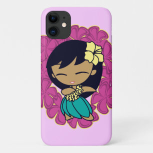 Capa Para iPhone Da Case-Mate Aloha leus havaianos do Plumeria da menina de Hula
