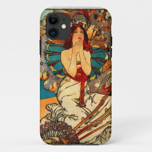 Capa Para iPhone Da Case-Mate Alphonse Mucha Monte - caso do iPhone 5 de Carlo