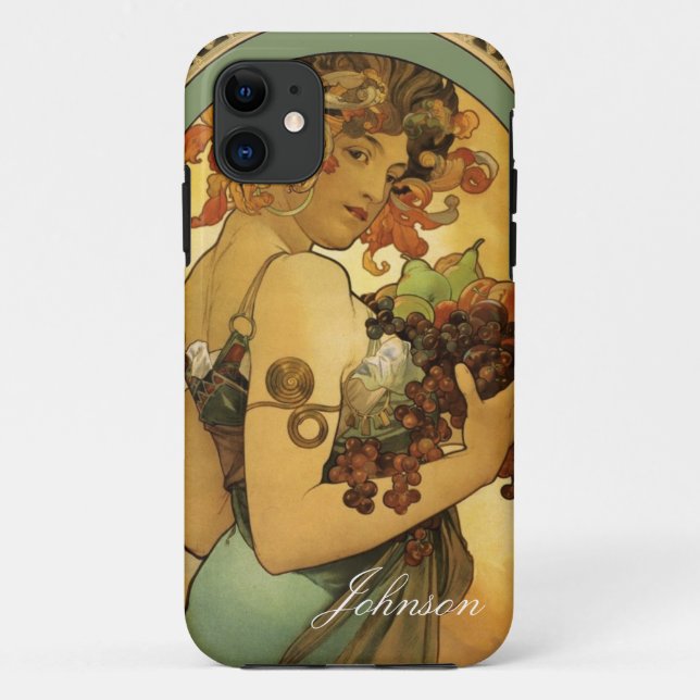 Capa Para iPhone Da Case-Mate Alphonse Mucha Painting (Verso)