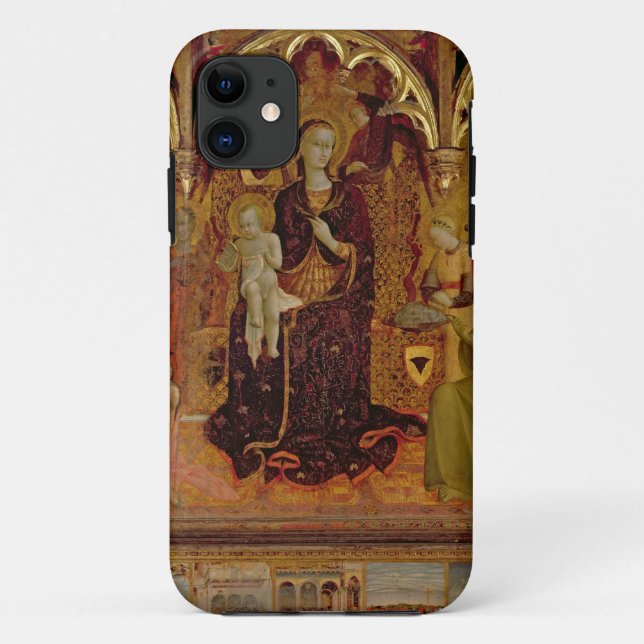 Capa Para iPhone Da Case-Mate Altarpiece de Madonna da neve, c.1430-32 ( (Verso)
