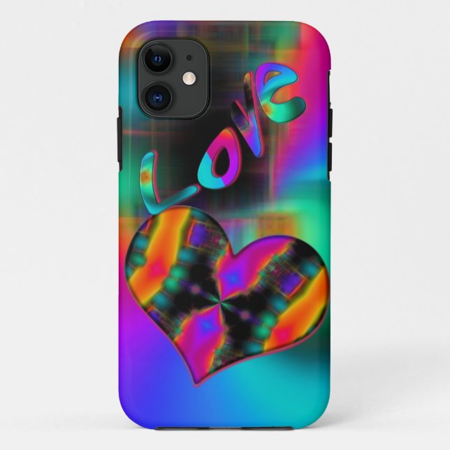 Capa Para iPhone Da Case-Mate Amor Psicodélico (Verso)