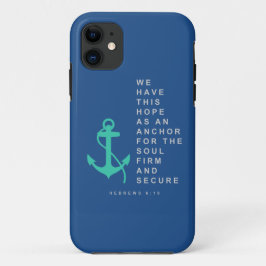 Capa Para iPhone Da Case-Mate Âncora para a alma (hebraicos 6:19)