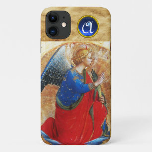 CAPA PARA iPhone DA Case-Mate ÂNGULO EM MONOGRAMA DOURADA VERMELHA E AZUL GEMSTO