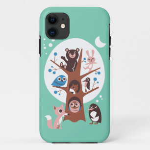 Capa Para iPhone Da Case-Mate Animal bonito na árvore